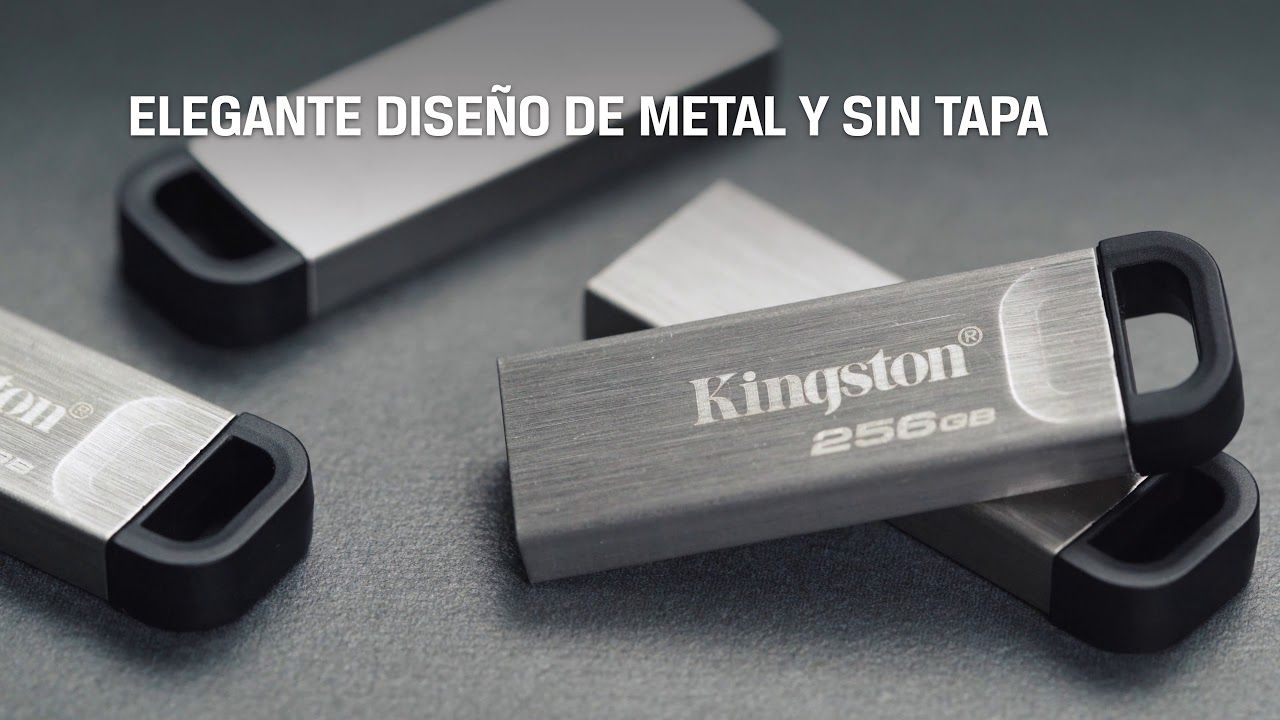 Kingston memoria Kyson metálica 64GB usb 3.2 DTKN