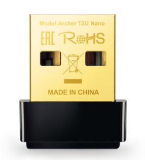 TP-link adaptadores wireless baja potencia archer T2U nano