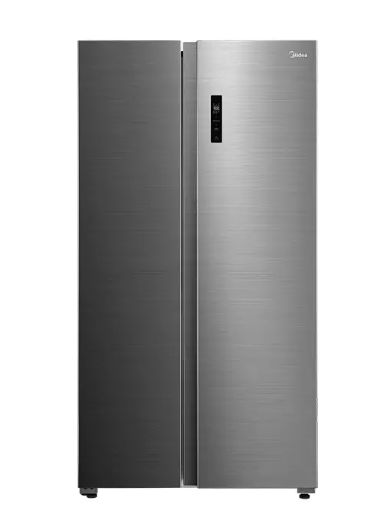 Midea refrigerador 20 pc color acero side by side inverter MDRS710FGM46