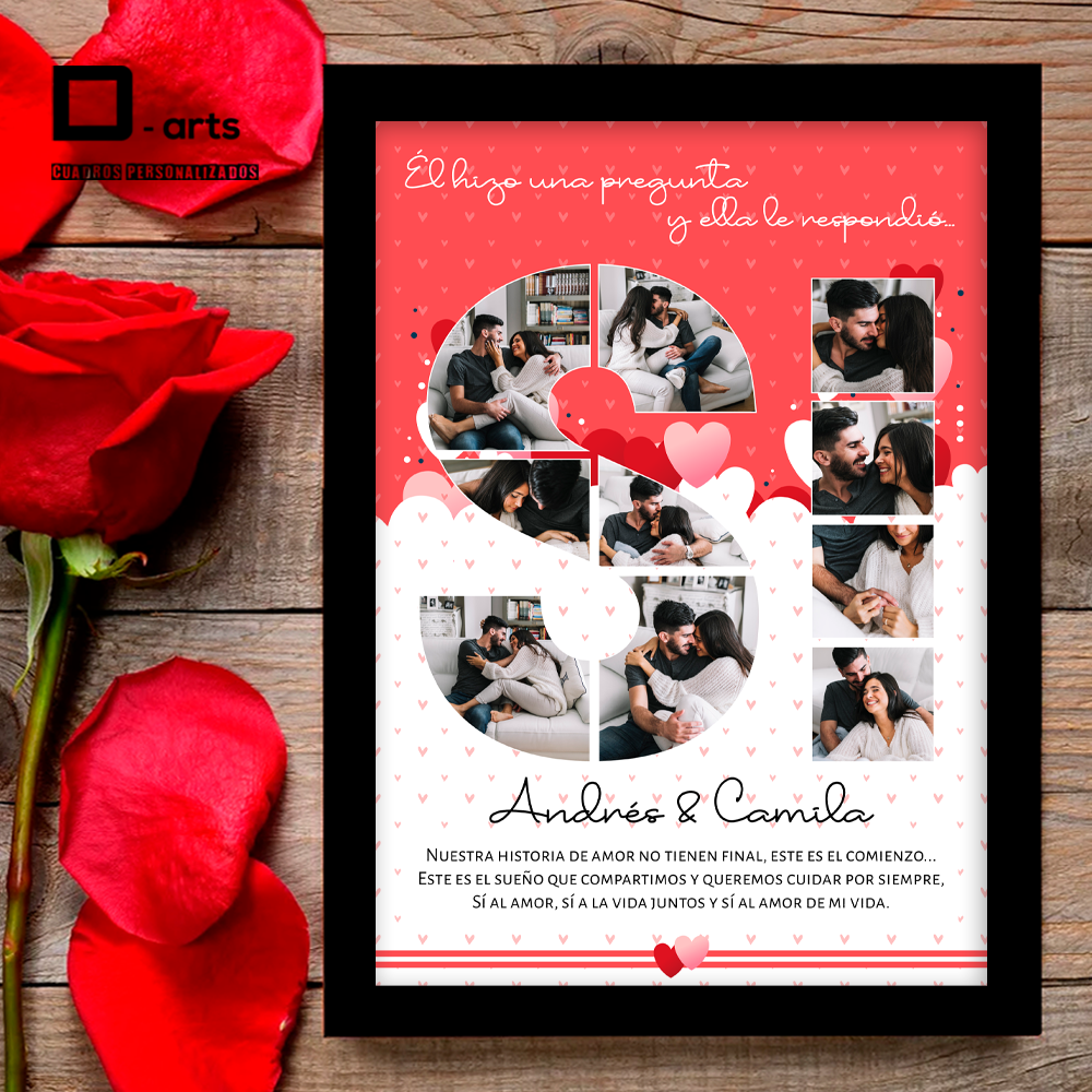 CUADROS PERSONALIZADOS DE PAREJAS