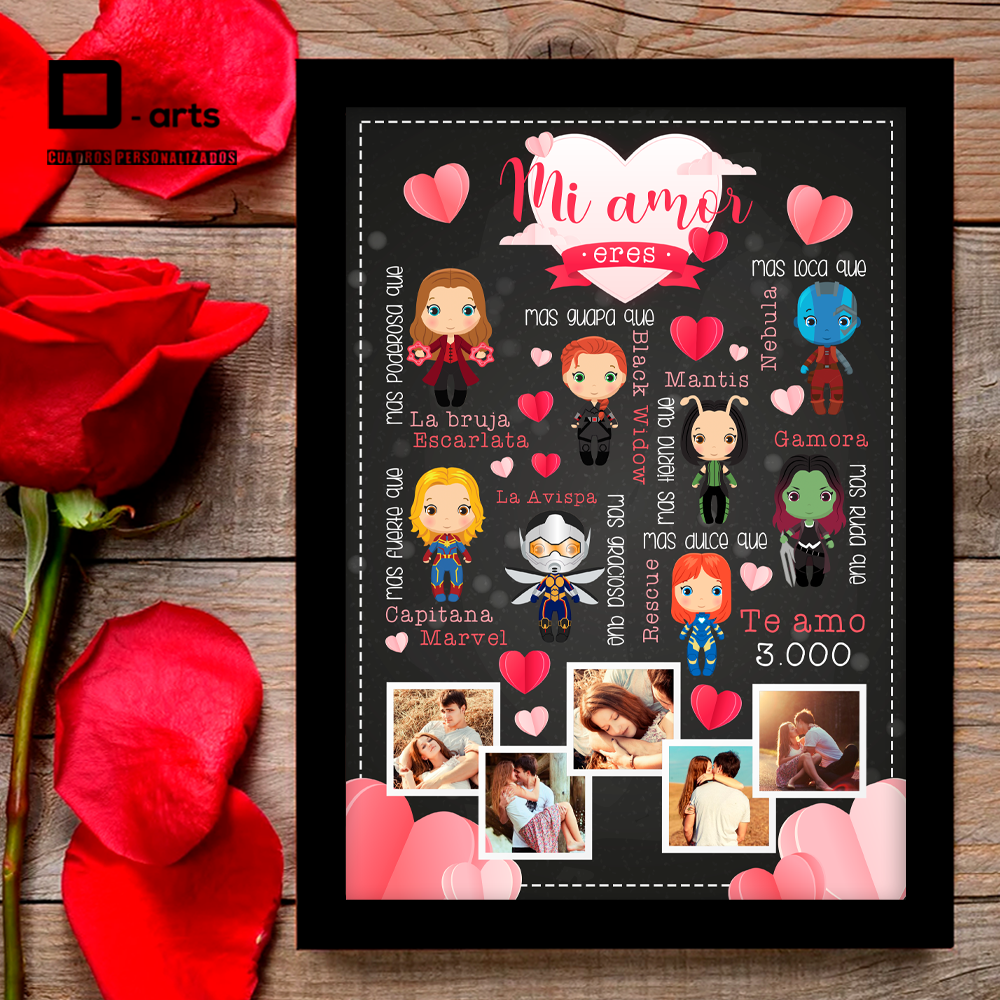 CUADROS PERSONALIZADOS DE PAREJAS