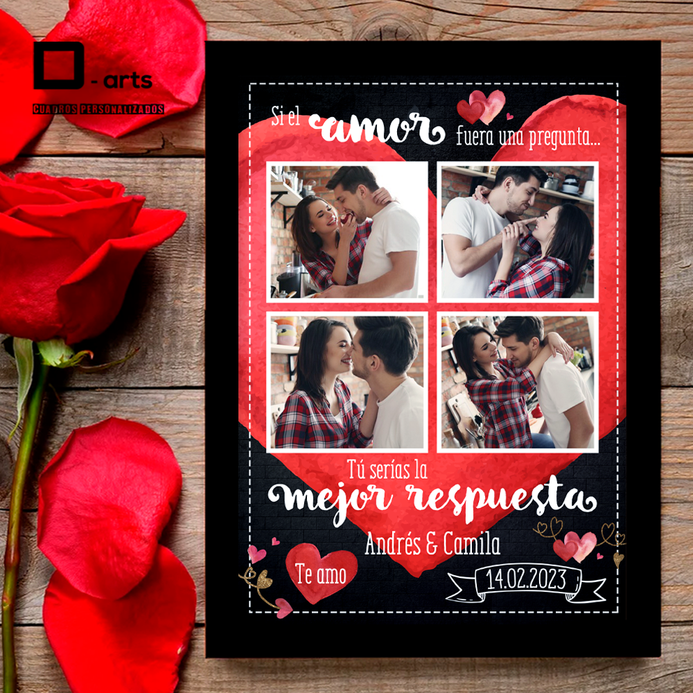 CUADROS PERSONALIZADOS DE PAREJAS