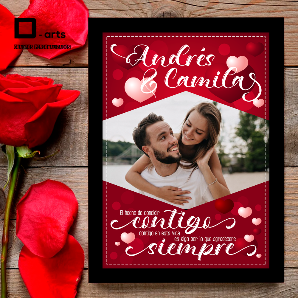 CUADROS PERSONALIZADOS DE PAREJAS