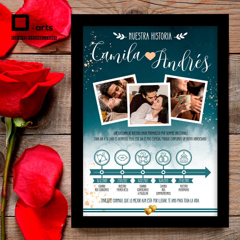 CUADROS PERSONALIZADOS DE PAREJAS