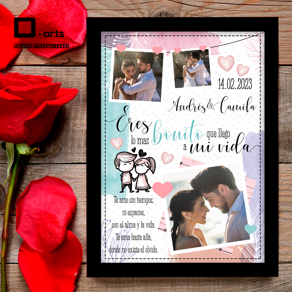 CUADROS PERSONALIZADOS DE PAREJAS