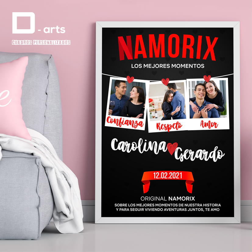 CUADROS PERSONALIZADOS DE PAREJAS