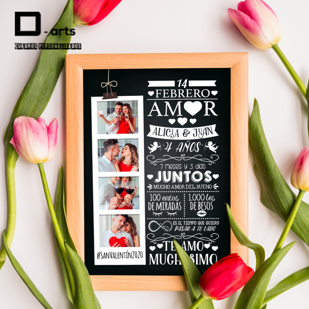 CUADROS PERSONALIZADOS DE PAREJAS