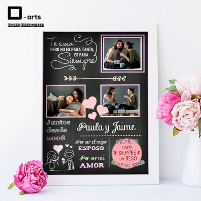 CUADROS PERSONALIZADOS DE PAREJAS