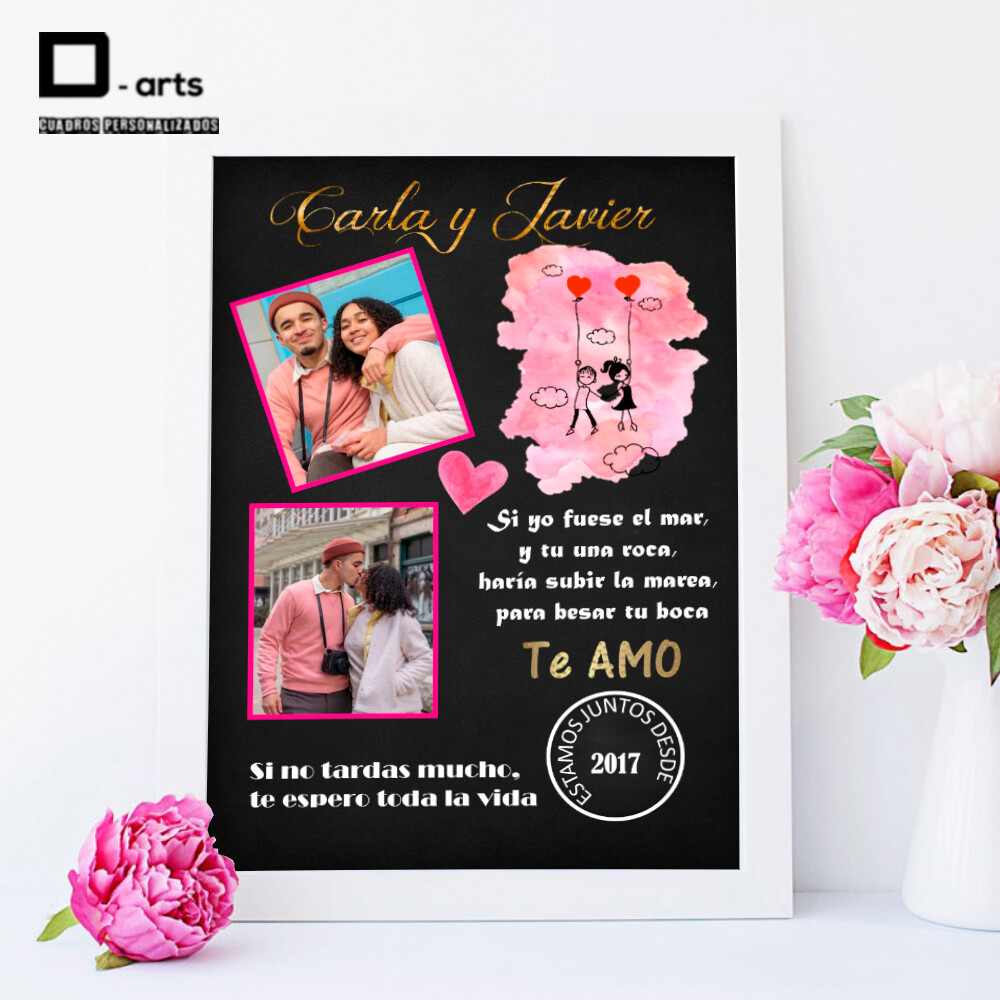 CUADROS PERSONALIZADOS DE PAREJAS