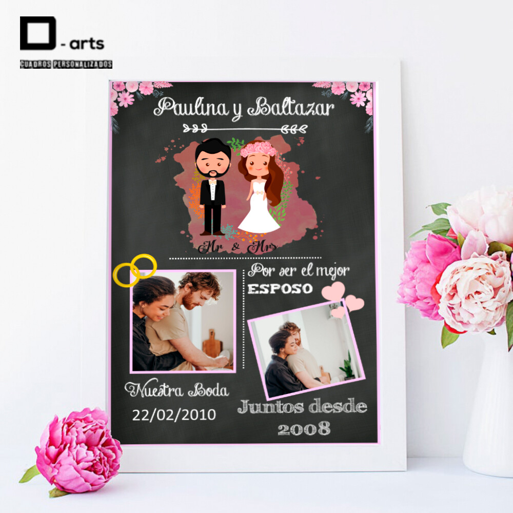 CUADROS PERSONALIZADOS DE PAREJAS