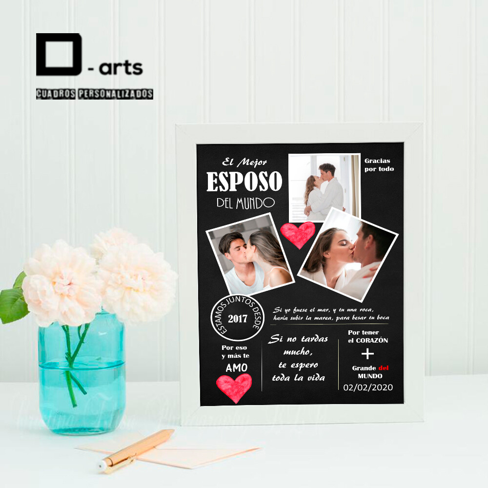 CUADROS PERSONALIZADOS DE PAREJAS