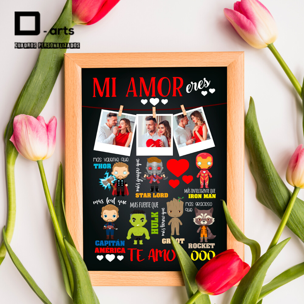 CUADROS PERSONALIZADOS DE PAREJAS
