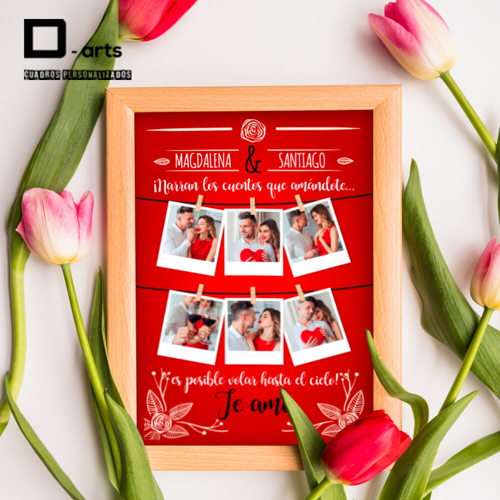 CUADROS PERSONALIZADOS DE PAREJAS