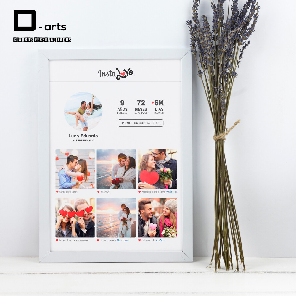 CUADROS PERSONALIZADOS DE PAREJAS