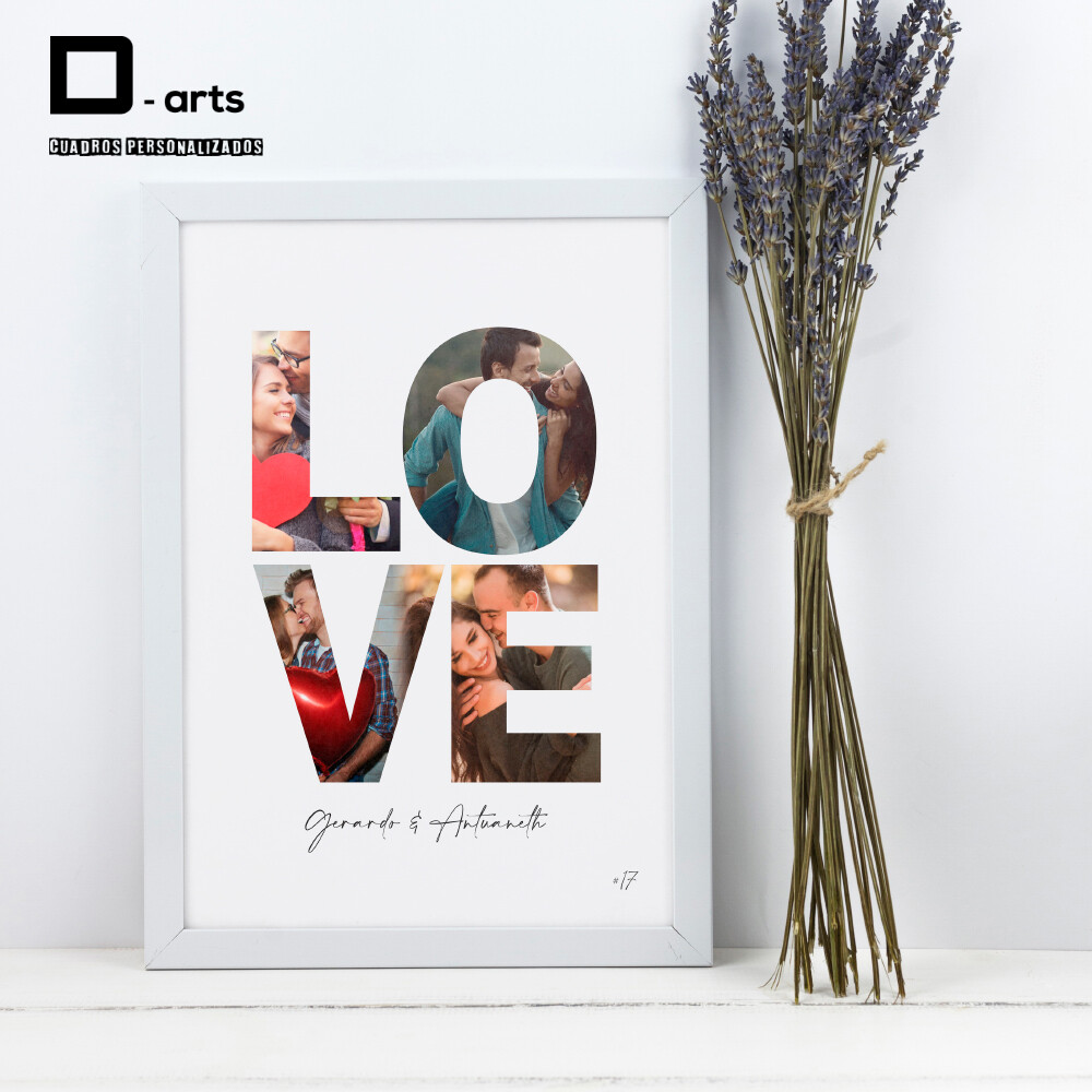 CUADROS PERSONALIZADOS DE PAREJAS