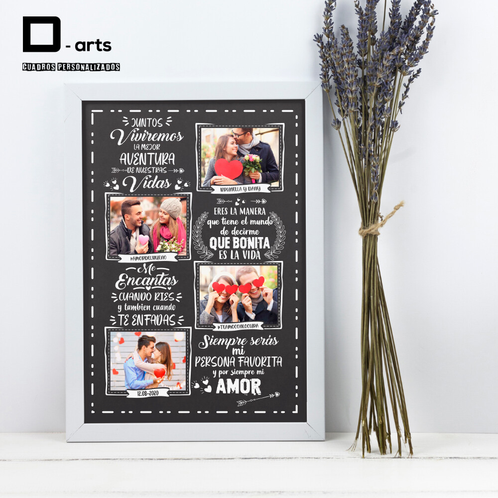 CUADROS PERSONALIZADOS DE PAREJAS