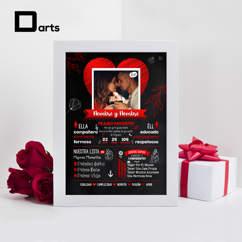CUADROS PERSONALIZADOS DE PAREJAS