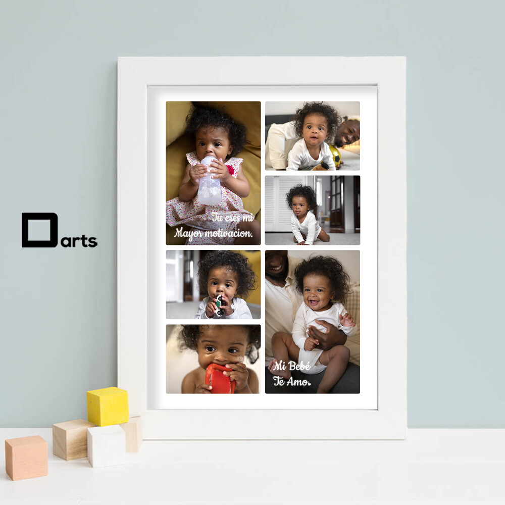 CUADROS COLLAGE NIÑOS