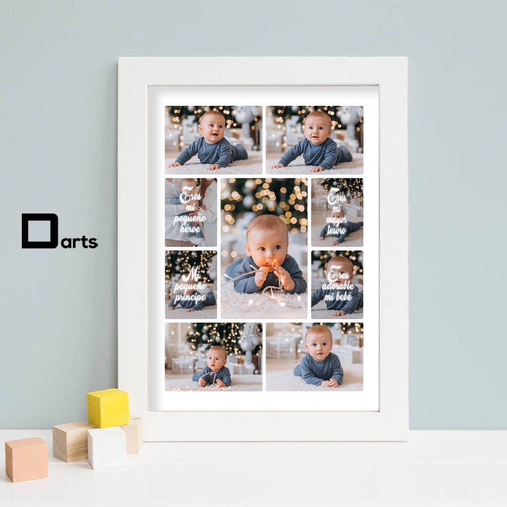 CUADROS COLLAGE NIÑOS