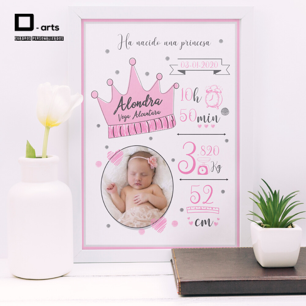 CUADROS PERSONALIZADOS DE NACIMIENTO