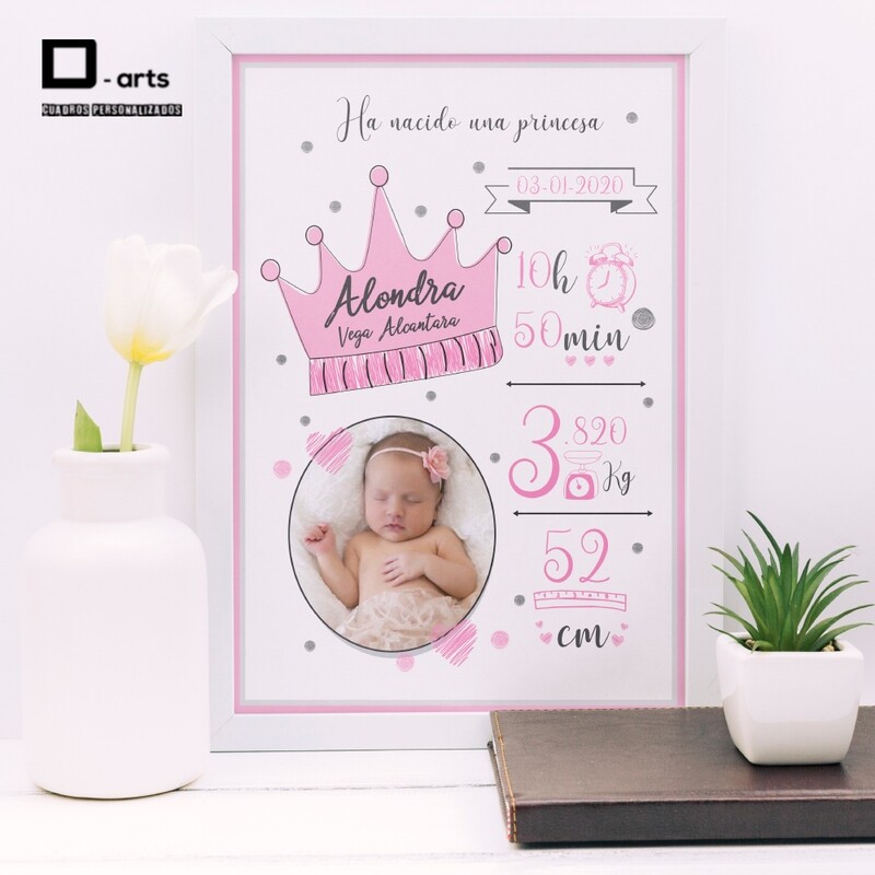 CUADROS PERSONALIZADOS DE NACIMIENTO