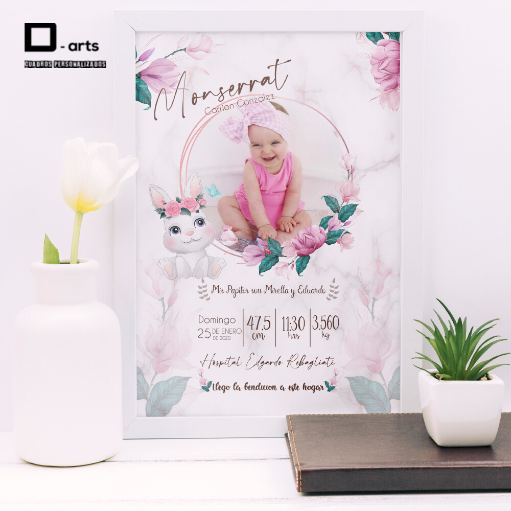 CUADROS PERSONALIZADOS DE NACIMIENTO