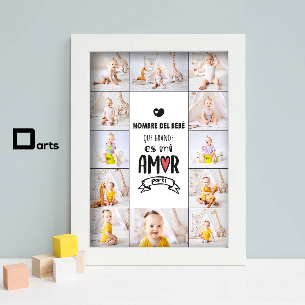 CUADROS COLLAGE NIÑOS