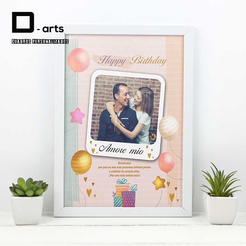 CUADROS PERSONALIZADOS DE CUMPLEAÑOS