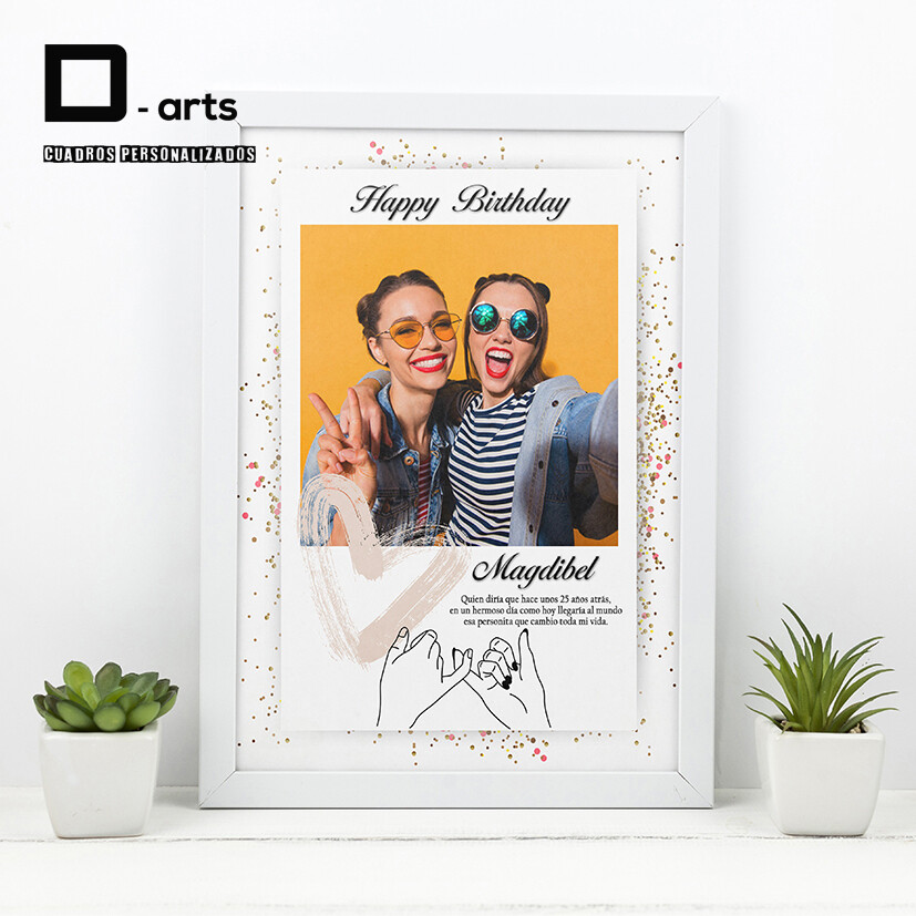 CUADROS PERSONALIZADOS DE CUMPLEAÑOS