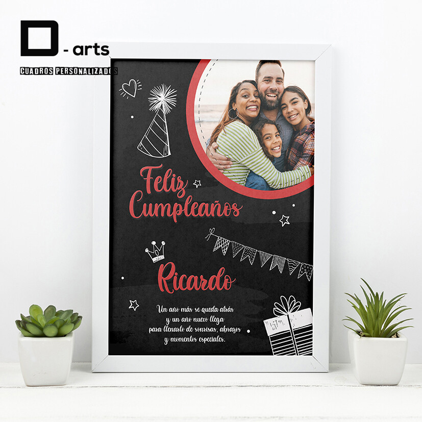 CUADROS PERSONALIZADOS DE CUMPLEAÑOS