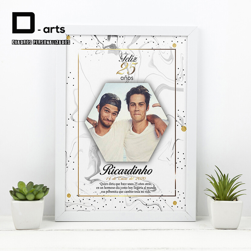 CUADROS PERSONALIZADOS DE CUMPLEAÑOS