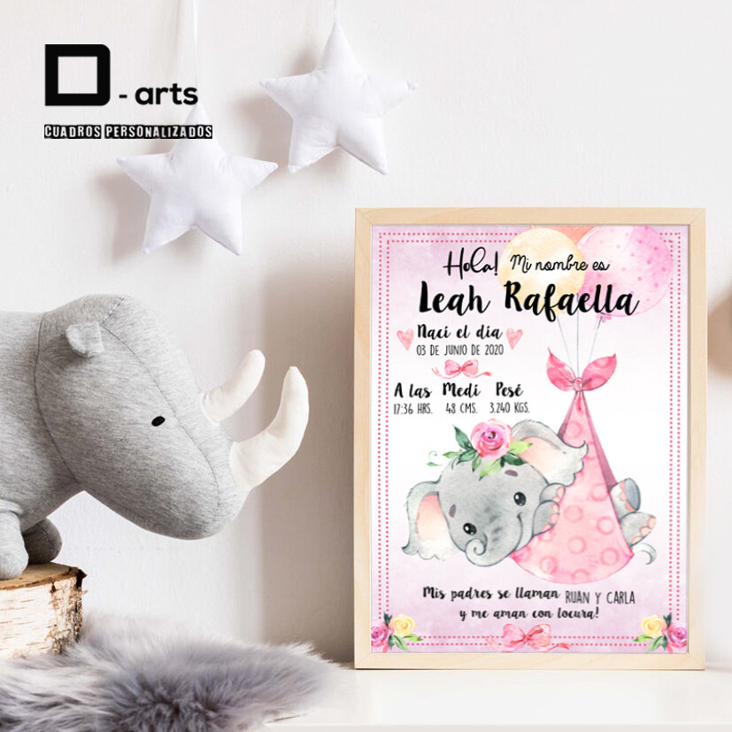 CUADROS PERSONALIZADOS DE NACIMIENTO
