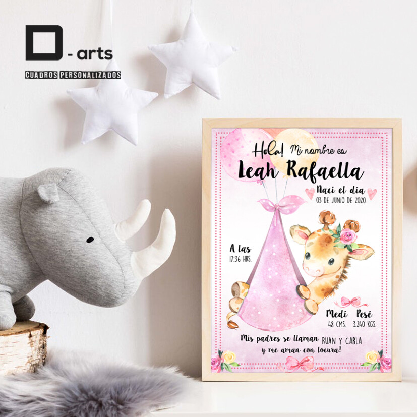 CUADROS PERSONALIZADOS DE NACIMIENTO