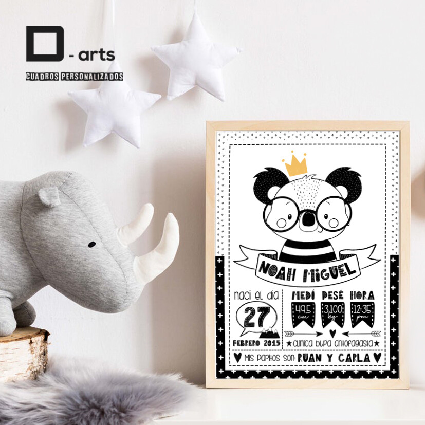 CUADROS PERSONALIZADOS DE NACIMIENTO
