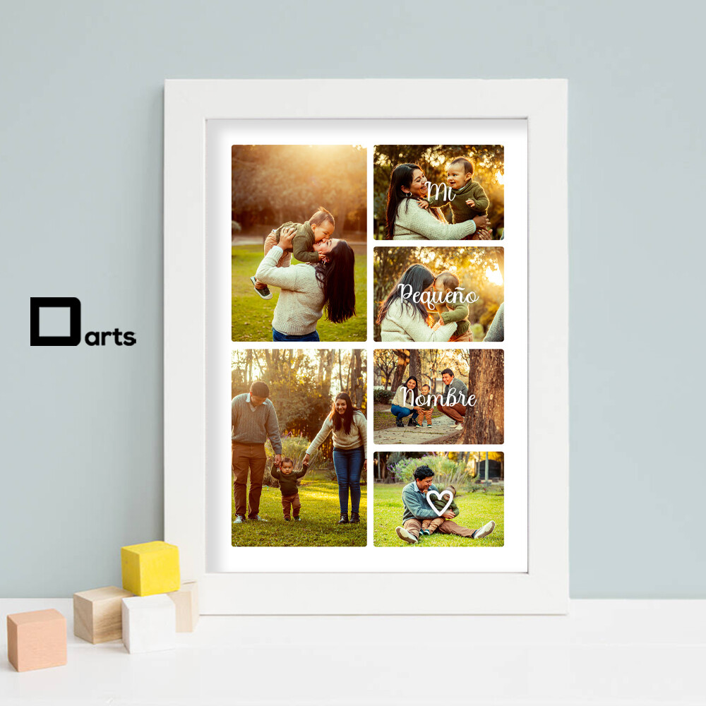 CUADROS COLLAGE NIÑOS