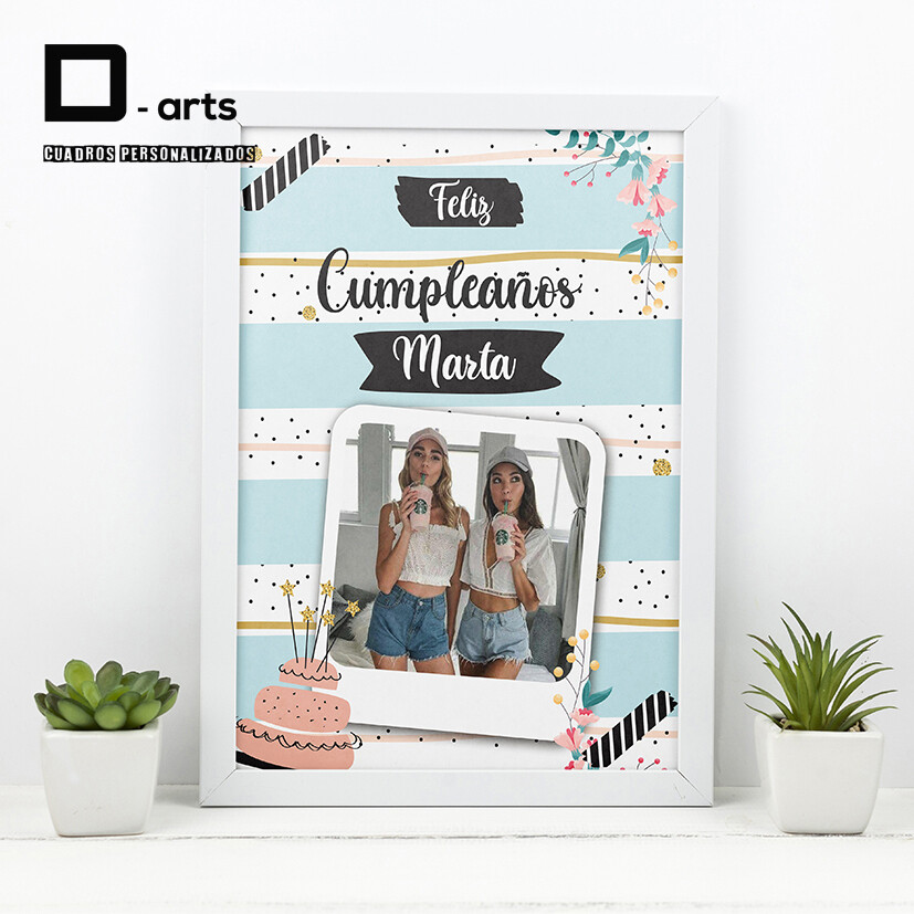 CUADROS PERSONALIZADOS DE CUMPLEAÑOS