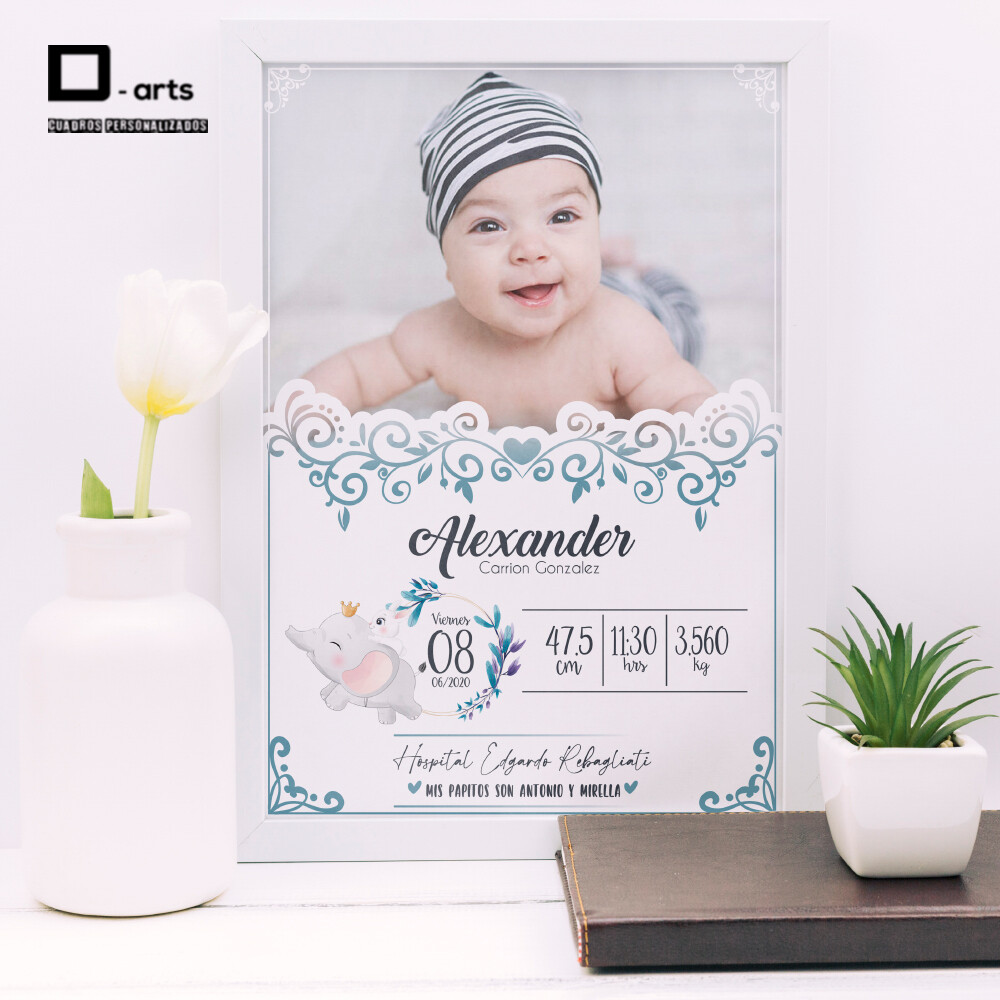 CUADROS PERSONALIZADOS DE NACIMIENTO