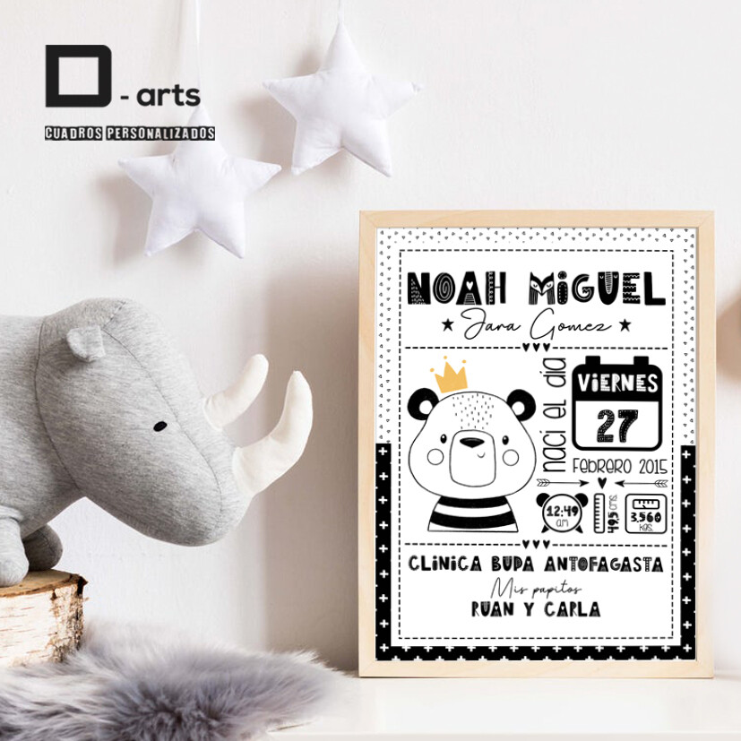 CUADROS PERSONALIZADOS DE NACIMIENTO