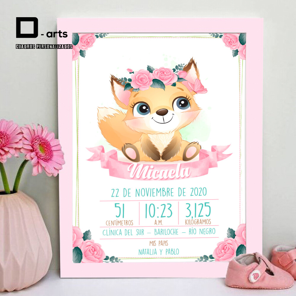 CUADROS PERSONALIZADOS DE NACIMIENTO