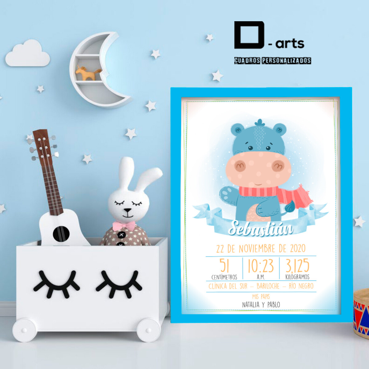 CUADROS PERSONALIZADOS DE NACIMIENTO