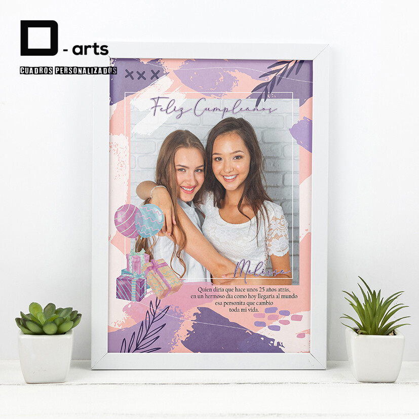 CUADROS PERSONALIZADOS DE CUMPLEAÑOS