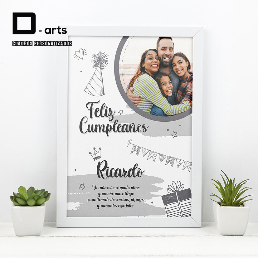 CUADROS PERSONALIZADOS DE CUMPLEAÑOS