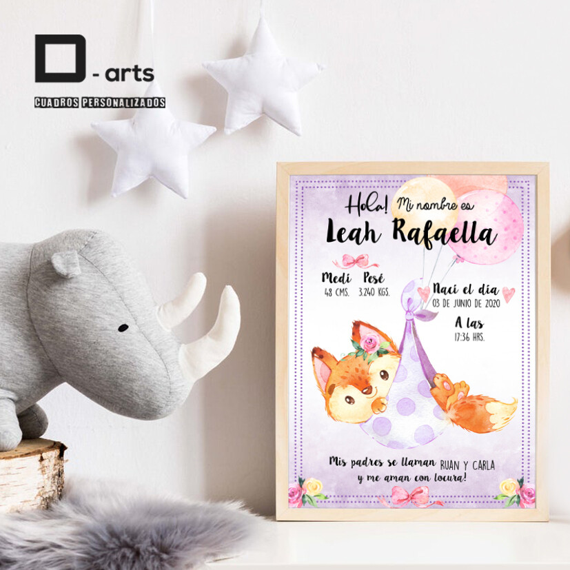 CUADROS PERSONALIZADOS DE NACIMIENTO