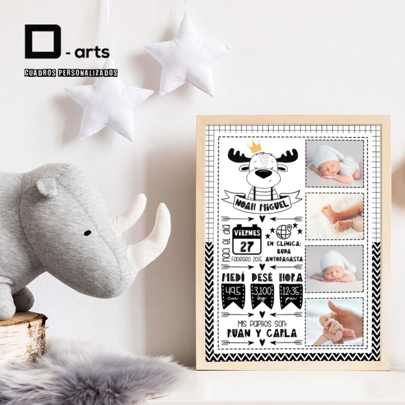 CUADROS PERSONALIZADOS DE NACIMIENTO