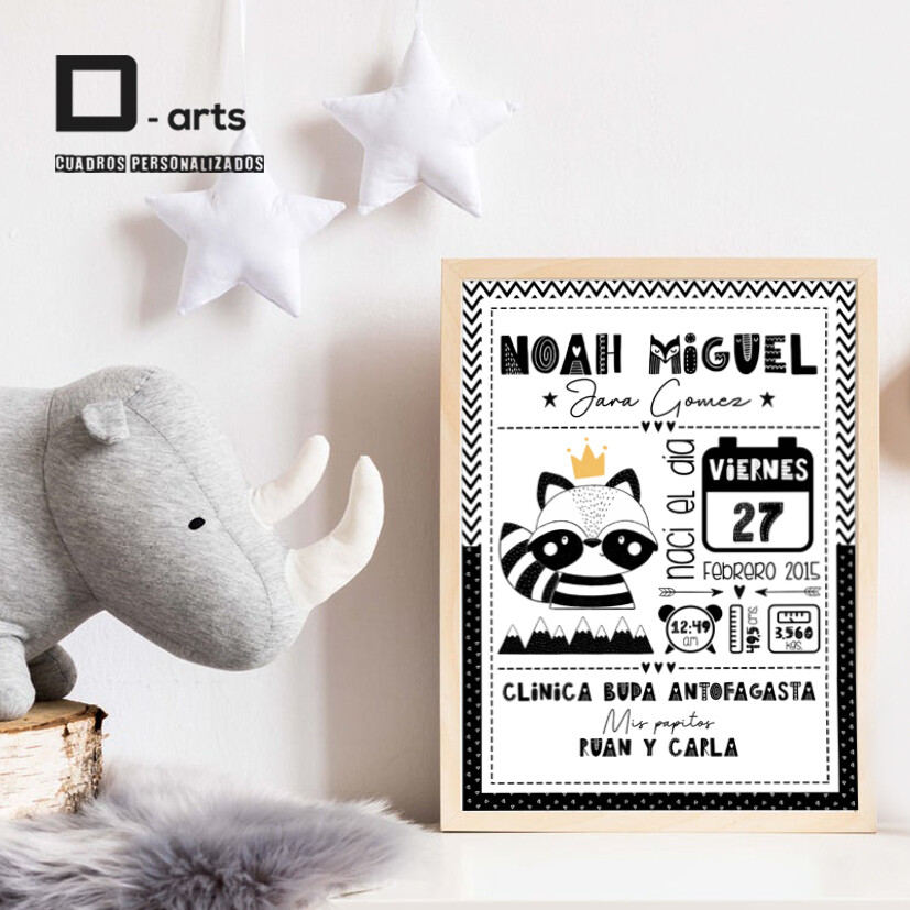 CUADROS PERSONALIZADOS DE NACIMIENTO