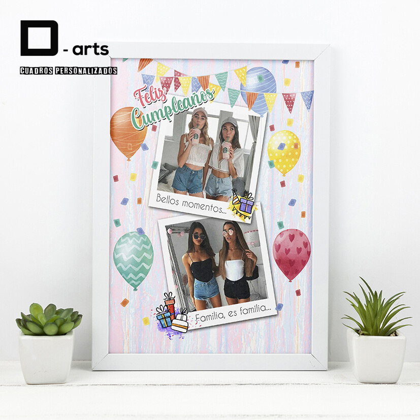 CUADROS PERSONALIZADOS DE CUMPLEAÑOS