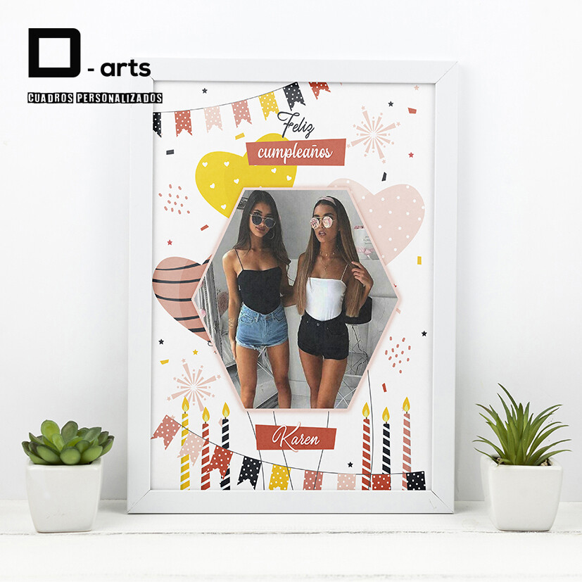 CUADROS PERSONALIZADOS DE CUMPLEAÑOS