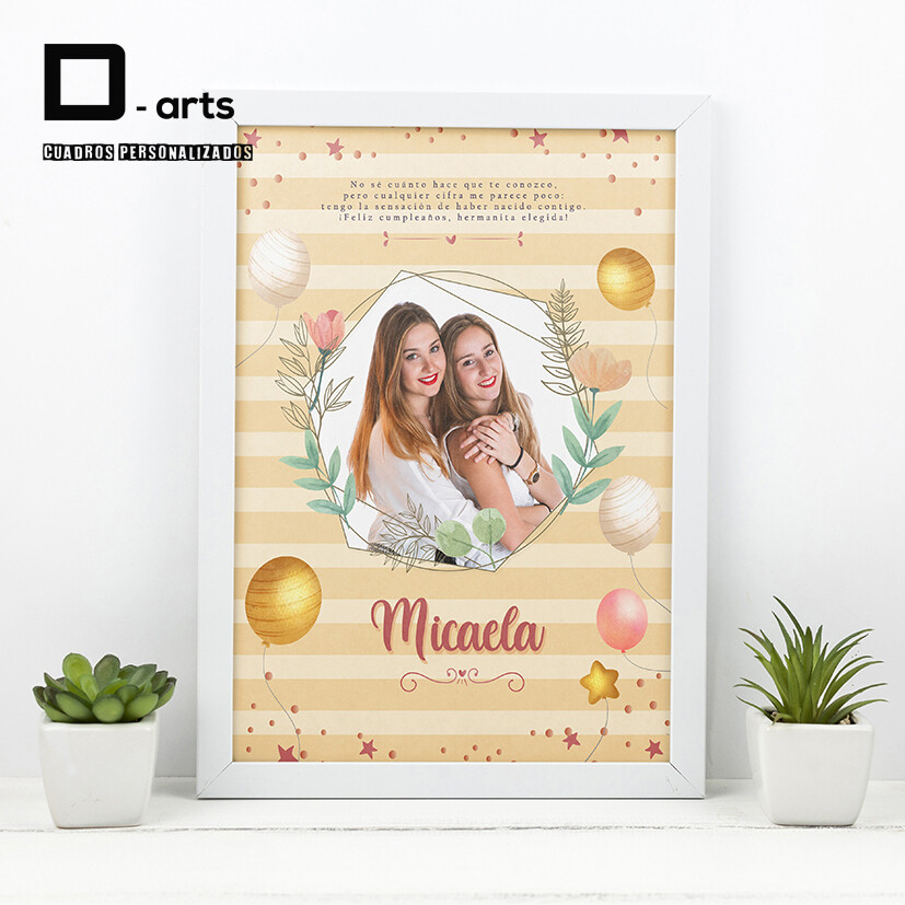 CUADROS PERSONALIZADOS DE CUMPLEAÑOS