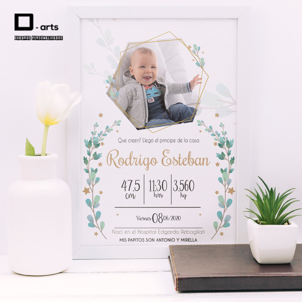 CUADROS PERSONALIZADOS DE NACIMIENTO