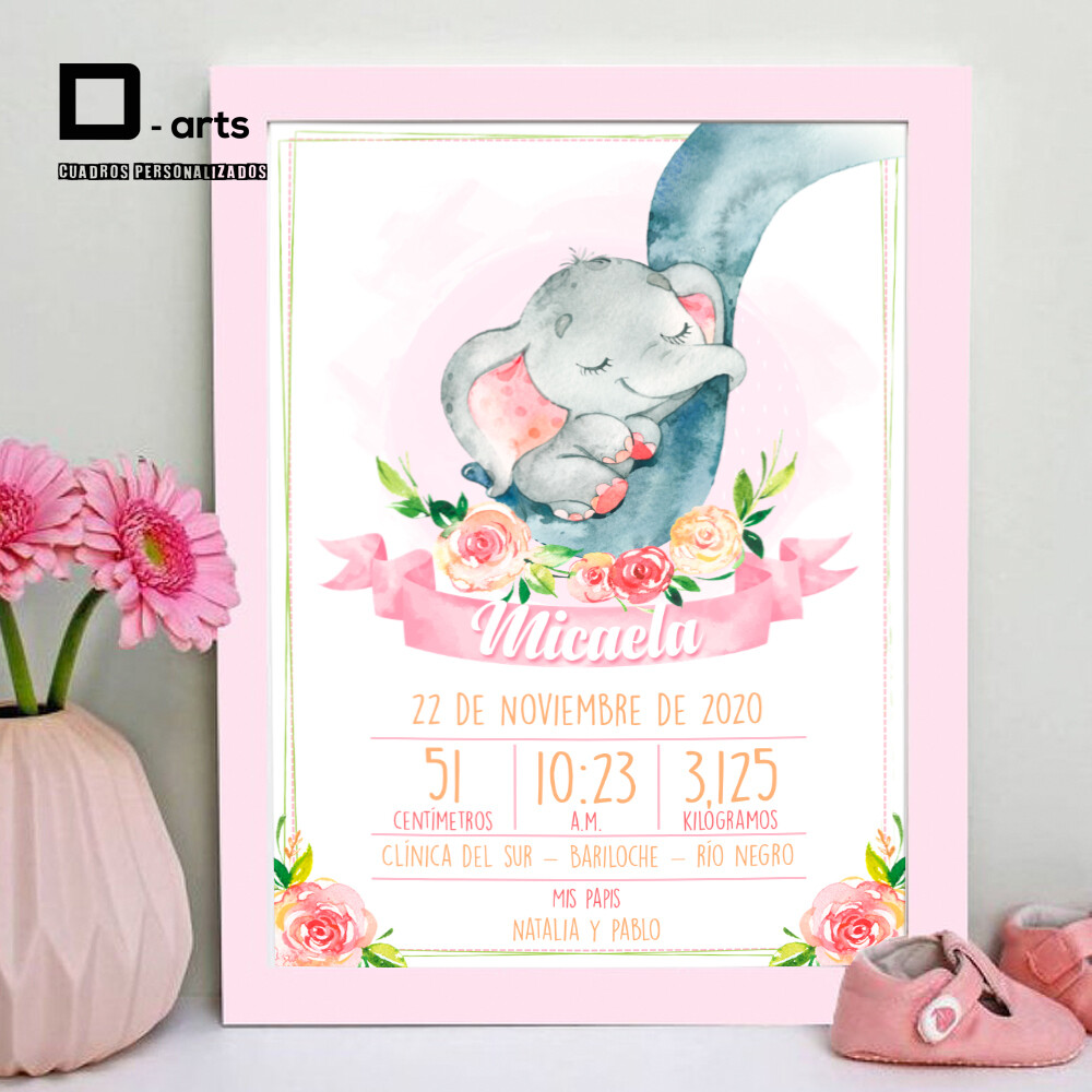 CUADROS PERSONALIZADOS DE NACIMIENTO